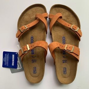 Birkenstock Women's Mayari Suede Nubuck Sandals 9